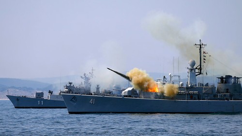 NATO holds naval drills in the Black Sea - ảnh 1